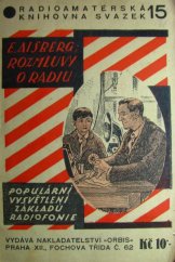 kniha Rozmluvy o radiu populární vysvětlení základů radiofonie, Orbis 1927