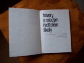 kniha Hovory s mladým ředitelem školy, SPN 1976