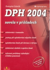 kniha DPH 2004 novela v příkladech, Grada 2004