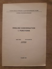 kniha English conversation I. Functions, Maja 1991