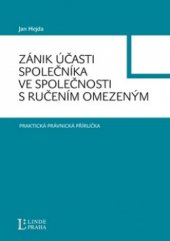 kniha Zánik účasti společníka ve společnosti s ručením omezeným, Linde 2010