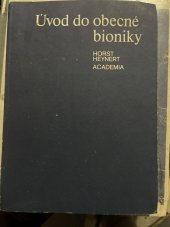 kniha Úvod do obecné bioniky, Academia 1977