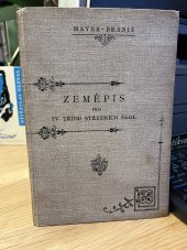 kniha Zeměpis říše Rakousko - Uherské Pro čtvrtou třídu středních škol, F. Tempský 1898