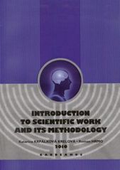 kniha Introduction to scientific work and its methodology, Gaudeamus 2010