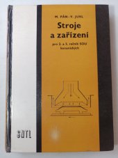 kniha Stroje a zařízení pro 2. a 3. ročník SOU keramických , SNTL 1985