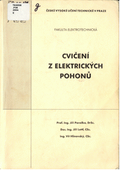 kniha Cvičení z elektrických pohonů, ČVUT 2004