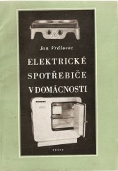 kniha Elektrické spotřebiče na vaření a topení pro domácnost a podobné účely, Úřad pro normalisaci 1955