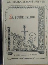 kniha Za bouře i klidu Dva historické obrazy, J. Otto 1922