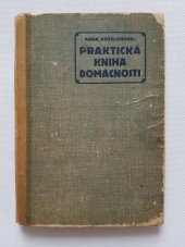 kniha Praktická kniha domácnosti, Tuček 1921