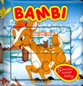 kniha Bambi 5 puzzle uvnitř knihy, Rebo 2005