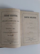 kniha Doktor Melchior, Karel Vačlena 1880