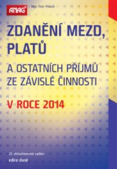 kniha Zdanění mezd, platů a ostatních příjmů ze závislé činnosti v roce 2014, Anag 2014