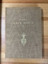 kniha Školák Kája Mařík V díl, Občanské tiskárny Brno 1930