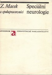 kniha Speciální neurologie, Avicenum 1973
