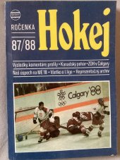 kniha Ročenka 87/88 Hokej, Šport 1989