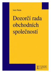 kniha Dozorčí rada obchodních společností, Linde 2008