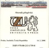 kniha III. mezinárodní konference o pružinách sborník příspěvků : 14.2.2008 - Praha - Česká republika, Česká zemědělská univerzita 2008