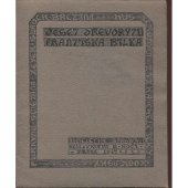 kniha Deset dřevorytů Františka Bílka, B. Kočí 1917