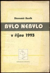 kniha Bylo nebylo v říjnu 1993, Alternativy 