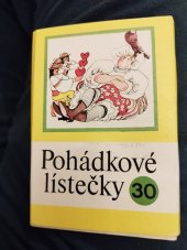 kniha Pohádkové lístečky 30. Soubor osmi lidových pohádek , Panorama 1979