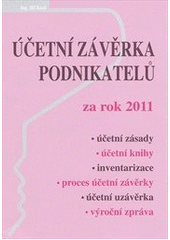 kniha Účetní závěrka podnikatelů za rok 2011, Poradce 