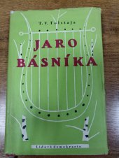 kniha Jaro básníka Dětství M.J. Lermontova, Lidová demokracie 1959