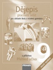 kniha Dějepis 9 pracovní sešit  - pro základní školy a víceletá gymnázia , Fraus 2017