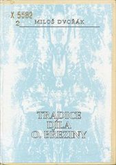 kniha Tradice díla O. Březiny, Arca JiMfa 1993