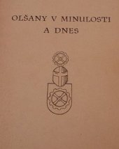 kniha Olšany v minulosti a dnes, MNV Olšany 1981