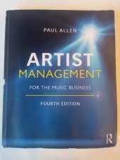 kniha Artist management for the music business, Routledge 2018