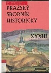 kniha Pražský sborník historický XXXIII, Albis international 2004