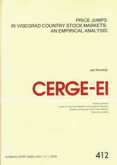 kniha Price jumps in Visegrad country stock markets: an empirical analysis, CERGE-EI 2010