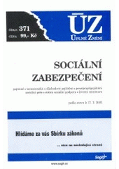 kniha Sociální zabezpečení podle stavu k 17. 3. 2003, Sagit 2003