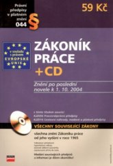 kniha Zákoník práce, CPress 2004