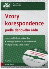 kniha Vzory korespondence podle daňového řádu, Anag 2011