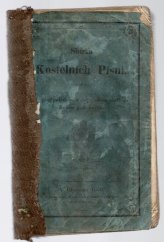 kniha Sbírka kostelních písní předpoledním a odpoledním službám Božím potřebných, tiskem Ant. Halanský, majitel universitní tiskárny 1860