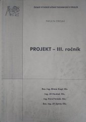 kniha Projekt - III. ročník, ČVUT 2005