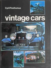 kniha Vintage Cars, Hamlyn Publishing Group 1974