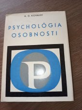 kniha psychologia osobnosti, SPN 1967