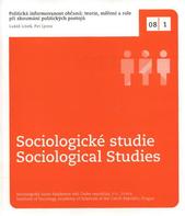 kniha Politická informovanost občanů - teorie, měření a role při zkoumání politických postojů, Sociologický ústav AV ČR 2008