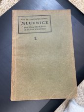 kniha Mluvnice  Jazyka českého a slovenskeho, Česká grafická Unie 1924