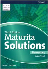 kniha Third Edition Maturita Solutions students book, Oxford University Press 2017