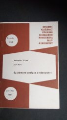 kniha Systémová analýza a inženýrství, Resortní vzdělávací středisko Federálního ministerstva paliv a energetiky 1982