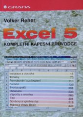 kniha Excel 5 kompletní kapesní průvodce, Grada 1996