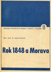 kniha Rok 1848 a Morava, Zemská osvětová rada 1948