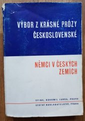 kniha Výbor z krásné prózy československé. [10], - Němci v českých zemích, Sfinx, Bohumil Janda 1931