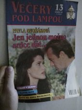 kniha Večery pod lampou Jen jednou možno srdce dát, Ivo Železný 1998