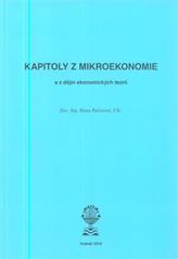 kniha Kapitoly z mikroekonomie a z dějin ekonomických teorií, Vodnář 2010