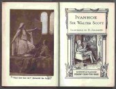 kniha Ivanhoe, London & Glasgow Collin's Clear Type Press 1910