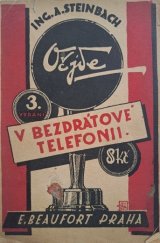 kniha Oč jde v bezdrátové telefonii, E. Beaufort 1927